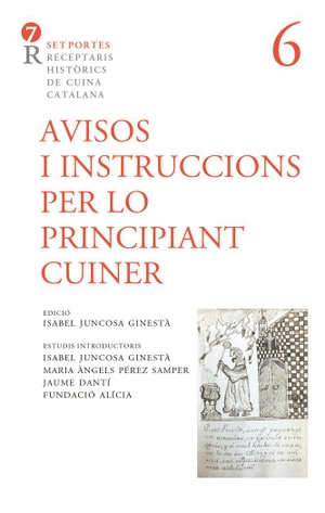 Fundació Alícia. Avisos i instruccions per lo principiant cuiner. Editorial Barcino, 2021.