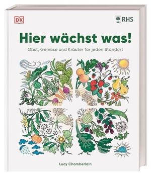 Chamberlain, Lucy. Hier wächst was! - Obst, Gemüse und Kräuter für jeden Standort. Über 150 Pflanzen für 8 Zonen. Optimale Anbauplanung für jeden Küchengarten. Dorling Kindersley Verlag, 2026.