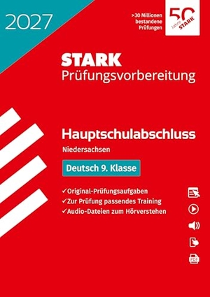 STARK Deutsch 9. Klasse - Hauptschulabschluss 2027 Niedersachsen - Prüfungsvorbereitung. Stark Verlag GmbH, 2026.