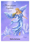 Meine schönsten Engelbilder - Marita Zacharias (Wandkalender 2024 DIN A3 hoch), CALVENDO Monatskalender