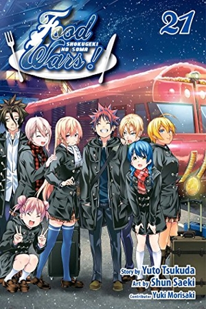 Tsukuda, Yuto. Food Wars!: Shokugeki no Soma, Vol. 21. Viz Media, Subs. of Shogakukan Inc, 2017.