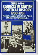 Sources in British Political History 1900-1951
