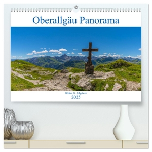 G. Allgöwer, Walter. Oberallgäu Panorama (hochwertiger Premium Wandkalender 2025 DIN A2 quer), Kunstdruck in Hochglanz - Panoramaaufnahmen aus dem Oberallgäu. Calvendo, 2024.