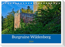 Burg Wildenberg (Tischkalender 2024 DIN A5 quer), CALVENDO Monatskalender
