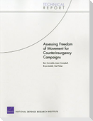 Assessing Freedom of Movement for Counterinsurgency Campaigns