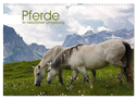 Pferde - In natürlicher Umgebung (Wandkalender 2025 DIN A3 quer), CALVENDO Monatskalender