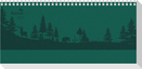 Tisch-Querkalender Nature Line Forest 2027