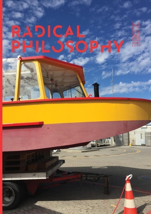 Radical Philosophy Collective. Radical Philosophy 2.08 / Autumn 2020. Radical Philosophy, 2020.