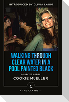 Walking Through Clear Water In a Pool Painted Black