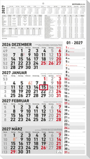 4-Monatskalender Kombi 2027