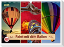 Fahrt mit dem Ballon, Mut-Probe (Wandkalender 2025 DIN A3 quer), CALVENDO Monatskalender