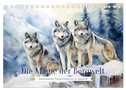 Die Magie der Bergwelt (Tischkalender 2024 DIN A5 quer), CALVENDO Monatskalender