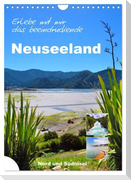 Erleben Sie mit mir das beeindruckende Neuseeland (Wandkalender 2024 DIN A4 hoch), CALVENDO Monatskalender