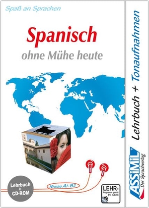 Assimil Gmbh (Hrsg.). ASSiMiL Spanisch ohne Mühe heute - PC-Sprachkurs - Niveau A1-B2 - Selbstlernkurs in deutscher Sprache, Lehrbuch + CD-ROM. Assimil-Verlag GmbH, 1999.
