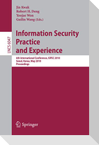 Information Security, Practice and Experience