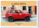 LADA NIVA - Russlands Dauer-Läufer (Tischkalender 2024 DIN A5 quer), CALVENDO Monatskalender