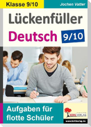 Lückenfüller Deutsch / Klasse 9/10