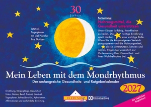 Stadig, Edith. Mein Leben mit dem Mondrhythmus 2027 - Taschenkalender. Clebitady Verlag, 2026.