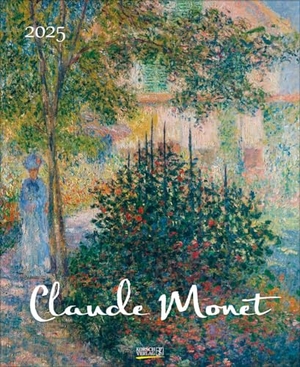 Korsch, Verlag (Hrsg.). Claude Monet 2025 - Kunstkalender mit Werken des Künstlers Claude Monet, Impressionismus. Wandkalender im Format: 36 x 44 cm.. Korsch Verlag GmbH, 2024.
