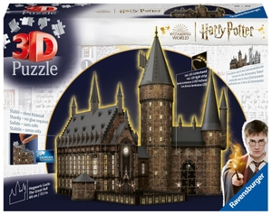 Ravensburger 3D Puzzle 11550 - Harry Potter Hogwarts Schloss - Die Große Halle - Night Edition - die beleuchtete Great Hall des Hogwarts Castle für alle Harry Potter Fans ab 10 Jahren - Erlebe Puzzeln in der 3. Dimension. Ravensburger Spieleverlag, 2024.
