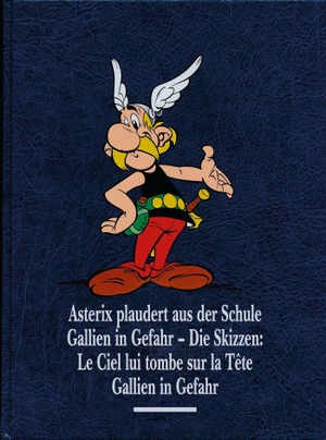 Uderzo, Albert / René Goscinny. Asterix Gesamtausgabe 12 - Asterix plaudert aus der Schule, Gallien in Gefahr, Gallien in Gefahr - Die Skizzen. Egmont Comic Collection, 2016.