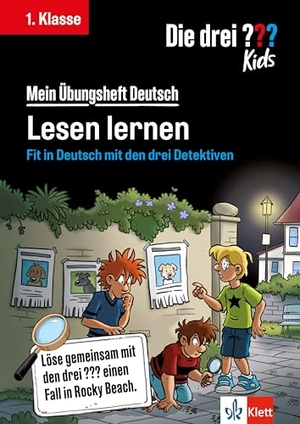 Die drei ??? Kids: Mein Übungsheft Deutsch 1. Klasse - Lesen lernen - Fit in Deutsch mit den drei Detektiven. Klett Lerntraining, 2026.
