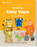 Cambridge Early Years Learner's Book 1A