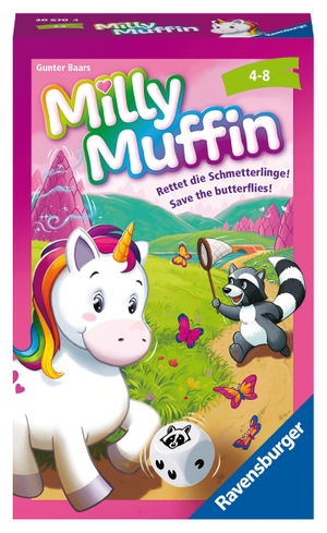 Baars, Gunter. Milly Muffin - Rettet die Schmetterlinge!. Ravensburger Spieleverlag, 2021.