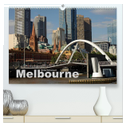 Melbourne (hochwertiger Premium Wandkalender 2024 DIN A2 quer), Kunstdruck in Hochglanz