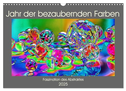 Jahr der bezaubernden Farben (Wandkalender 2025 DIN A3 quer), CALVENDO Monatskalender