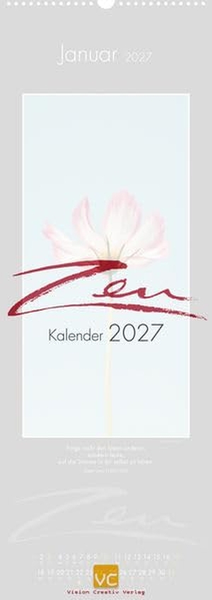 Orth, Vis. Zen-Kalender 2027. Vision Creativ Verlag, 2026.