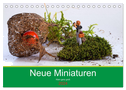 Neue Miniaturen - Klein ganz groß 2.0 (Tischkalender 2024 DIN A5 quer), CALVENDO Monatskalender