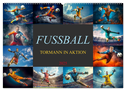 Fussball - Tormann in Aktion (Wandkalender 2025 DIN A2 quer), CALVENDO Monatskalender