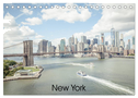 New York (Tischkalender 2024 DIN A5 quer), CALVENDO Monatskalender