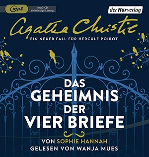 Hannah, Sophie / Agatha Christie. Das Geheimnis der vier Briefe - Ein neuer Fall für Hercule Poirot. Hoerverlag DHV Der, 2019.