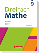 Dreifach Mathe 9. Schuljahr Grundkurs - Schulbuch mit digitalen Hilfen, Erklärfilmen und Wortvertonungen