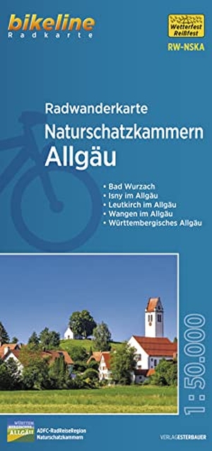 Verlag, Esterbauer (Hrsg.). Radwanderkarte Naturschatzkammern Allgäu RW-NSKA - Bad Wurzach - Isny im Allgäu - Leutkirch im Allgäu - Wangen im Allgäu - Württembergisches Allgäu. Esterbauer GmbH, 2022.
