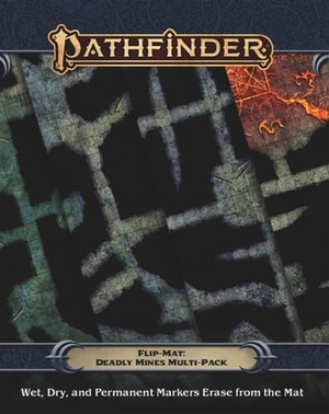 Engle, Jason / Stephen Radney-Macfarland. Pathfinder Flip-Mat: Deadly Mines Multi-Pack. Diamond Comic Distributors, 2022.