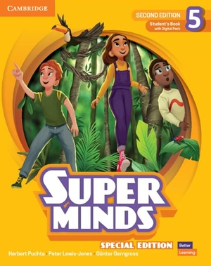 Puchta, Herbert / Jones, Peter Lewis et al. Super Minds Level 5 Student's Book with Digital Pack Special Edition. Cambridge University Press & Assessment, 2026.