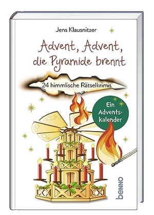Klausnitzer, Jens. Advent, Advent, die Pyramide brennt - 24 himmlische Rätselkrimis. Ein Adventskalender. St. Benno Verlag GmbH, 2023.