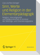 Sinn, Werte und Religion in der Elementarpädagogik