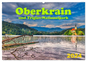 Oberkrain und Triglav-Nationalpark (Wandkalender 2024 DIN A2 quer), CALVENDO Monatskalender
