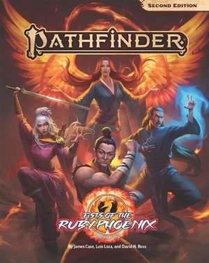 Case, James / Ross, David N et al. Pathfinder Fists of the Ruby Phoenix Adventure Path. Paizo, Inc., 2023.