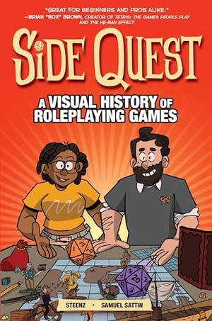 Sattin, Samuel. Side Quest - A Visual History of Roleplaying Games, a Graphic Novel. HarperCollins, 2024.