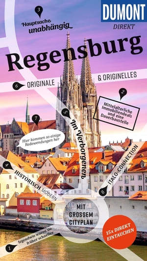Schetar, Daniela. DUMONT direkt Reiseführer Regensburg - Mit großem Cityplan. Dumont Reise Vlg GmbH + C, 2026.