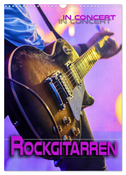 Rockgitarren in Concert (Wandkalender 2024 DIN A3 hoch), CALVENDO Monatskalender