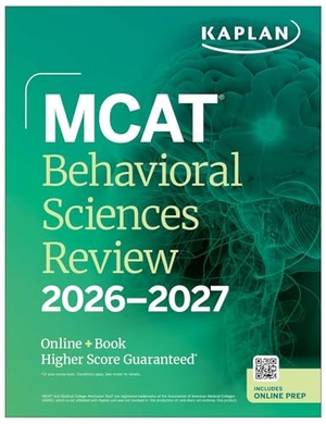 Kaplan Test Prep. MCAT Behavioral Sciences Review 2026-2027 - Online + Book. Kaplan AEC Education, 2025.