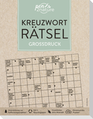 Kreuzworträtsel Großdruck. Nachhaltige Großdruck-Rätsel in Farbe