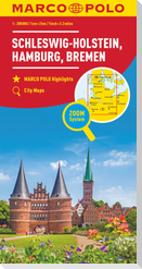 MARCO POLO Regionalkarte Deutschland 01 Schleswig-Holstein 1:200.000