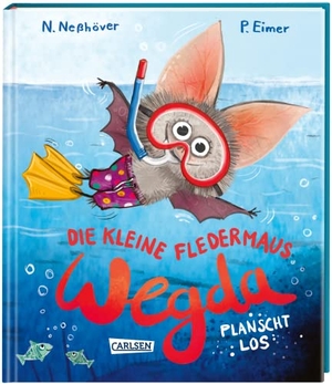 Neßhöver, Nanna. Die kleine Fledermaus Wegda: Wegda planscht los - Ein Vorlesebuch für Kinder ab 3 mit kurzen Gute-Nacht-Geschichten. Carlsen Verlag GmbH, 2023.